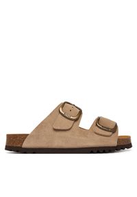 Klapki Scholl. Kolor: beżowy #1