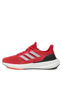 Adidas - adidas Buty do biegania Pureboost 23 Shoes IF2370 Czerwony. Kolor: czerwony. Materiał: materiał