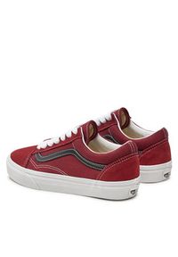 Vans Tenisówki Old Skool VN0A2Z42MDB1 Czerwony. Kolor: czerwony. Materiał: skóra, zamsz #6