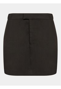 Gina Tricot Spódnica mini 20560 Czarny Regular Fit. Kolor: czarny. Materiał: syntetyk #1