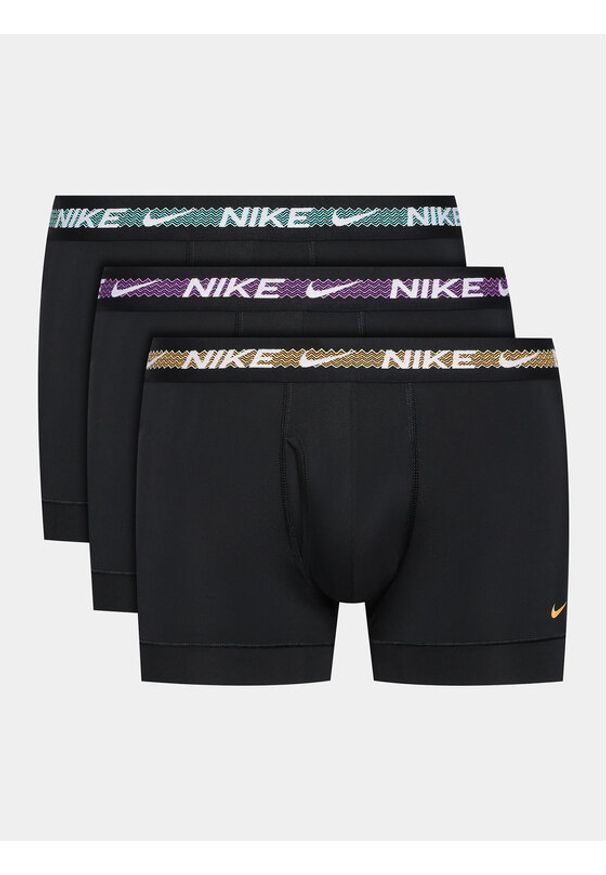 Nike Komplet 3 par bokserek 0000KE1152 Czarny. Kolor: czarny. Materiał: syntetyk