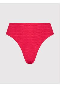 Seafolly Dół od bikini Sea Dive 40609-861 Czerwony. Kolor: czerwony. Materiał: syntetyk