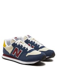 New Balance Sneakersy GM500RTB Granatowy. Kolor: niebieski. Materiał: materiał #3