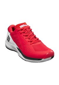 Buty do tenisa Wilson Rush Pro Ace Clay. Kolor: wielokolorowy, biały, czerwony. Sport: tenis #2