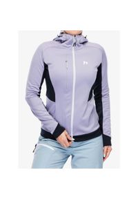 Bluza polarowa damska Hannah Nela Hoody. Kolor: fioletowy. Materiał: polar
