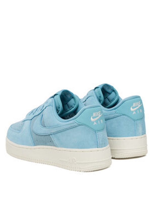 Nike Sneakersy Air Force 1 '07 HJ5336 400 Niebieski. Kolor: niebieski. Materiał: skóra, zamsz. Model: Nike Air Force