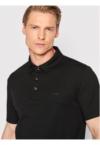 BOSS - Boss Polo Palosh 30 50471335 Czarny Slim Fit. Typ kołnierza: polo. Kolor: czarny. Materiał: bawełna