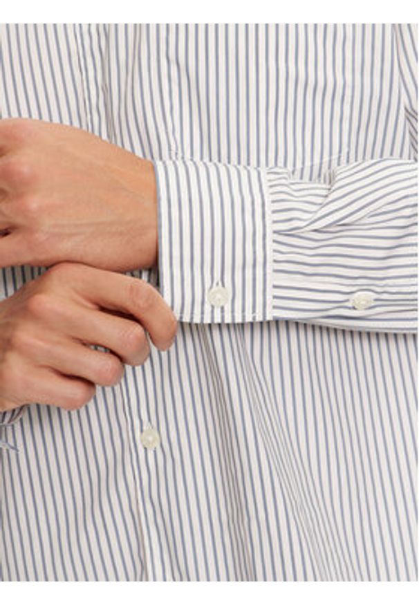 Jack & Jones - Jack&Jones Koszula Bill 12227661 Biały Loose Fit. Kolor: biały. Materiał: syntetyk