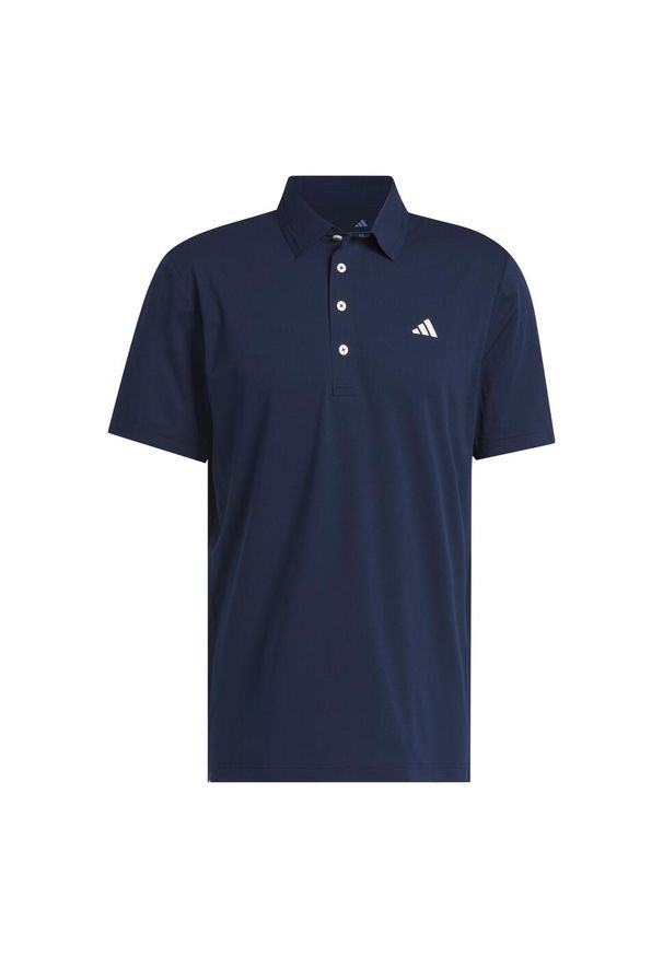 Adidas - Ultimate365 Tour Twistknit Polo Shirt. Typ kołnierza: polo. Kolor: niebieski. Materiał: materiał