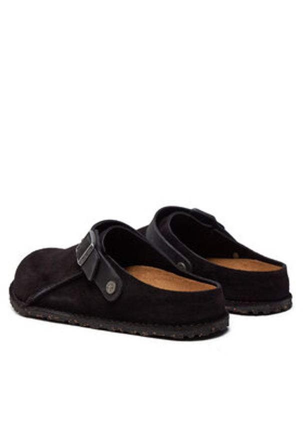 Birkenstock Sandały Lutry 1025323 Czarny. Kolor: czarny. Materiał: skóra
