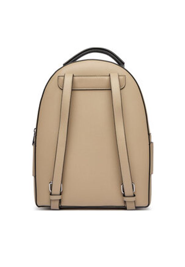 Armani Exchange Plecak XW001204 AF13672 U6223 Beżowy. Kolor: beżowy. Materiał: skóra