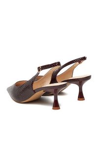 Jenny - JENNY Sandały CEO-CD24013-6 Bordowy. Kolor: czerwony. Materiał: syntetyk, materiał #3