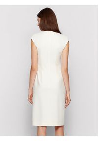 BOSS - Boss Sukienka codzienna Dulipa 50451351 Biały Slim Fit. Okazja: na co dzień. Kolor: biały. Materiał: syntetyk. Typ sukienki: proste. Styl: casual #3