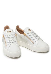 Giuseppe Zanotti Sneakersy RU00010 004 Biały. Kolor: biały. Materiał: skóra #7