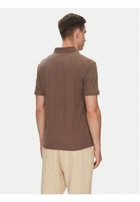 Selected Homme Polo 16094575 Beżowy Regular Fit. Typ kołnierza: polo. Kolor: beżowy. Materiał: bawełna #4