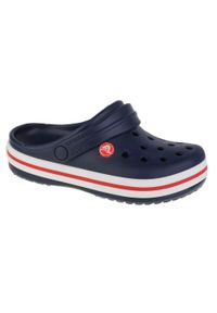 Buty do chodzenia dla dzieci Crocs Crocband. Kolor: czerwony, niebieski, wielokolorowy. Materiał: syntetyk, materiał