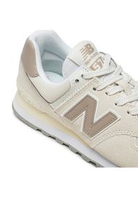 New Balance Sneakersy U574ESC Beżowy. Kolor: beżowy. Materiał: zamsz, skóra. Model: New Balance 574