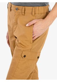 Fjällräven - Spodnie outdoorowe damskie Fjallraven Stina Trousers. Kolor: brązowy