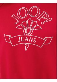 JOOP! Jeans Bluza Tinna 30046176 Czerwony Regular Fit. Kolor: czerwony. Materiał: bawełna #4