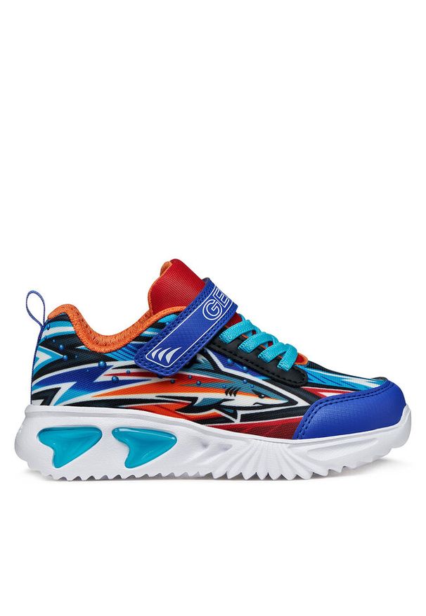 Sneakersy Geox. Kolor: niebieski