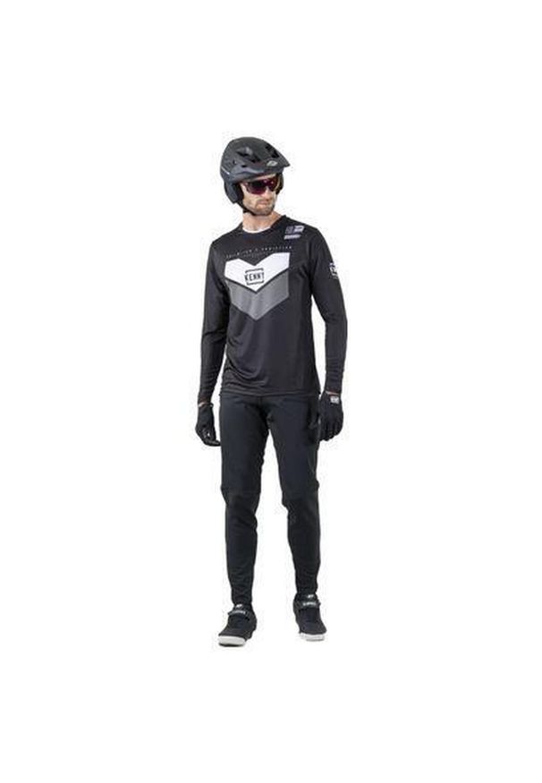 KENNY - Dżersej z długim rękawem Kenny Prolight Slim Fit. Kolor: czarny, szary, wielokolorowy. Materiał: jersey. Długość rękawa: długi rękaw. Długość: długie. Sport: kolarstwo