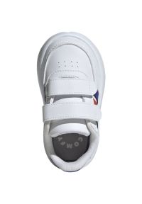 Adidas - Buty adidas Breaknet 2.0 Cf I Jr ID5278 białe. Zapięcie: rzepy. Kolor: biały. Materiał: skóra, syntetyk. Szerokość cholewki: normalna