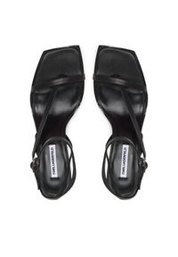 Karl Lagerfeld - KARL LAGERFELD Sandały Karmel KL33606 Czarny. Kolor: czarny. Materiał: skóra #4