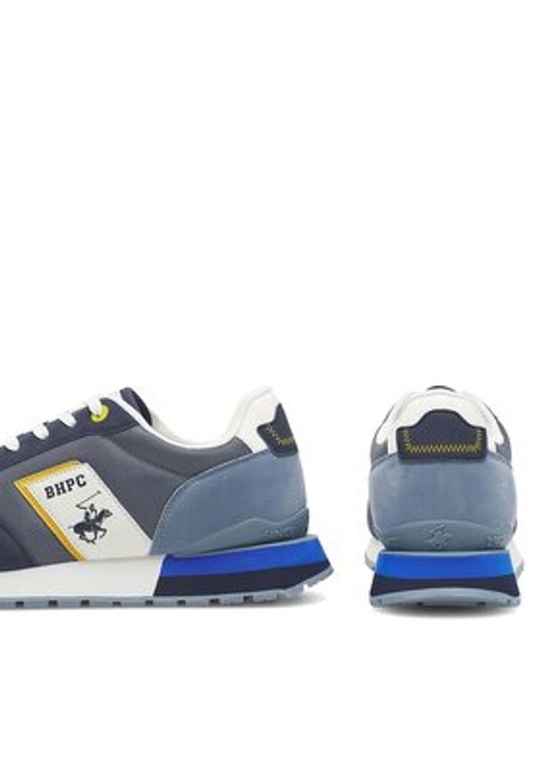 Beverly Hills Polo Club Sneakersy NICK-01 Granatowy. Kolor: niebieski. Materiał: materiał