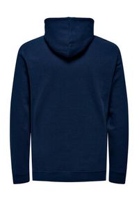 Only & Sons Bluza 22026331 Granatowy Regular Fit. Kolor: niebieski. Materiał: bawełna #3