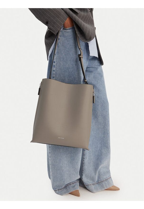 Gino Rossi - GINO ROSSI Torebka EO-WEN-3 Szary. Kolor: szary