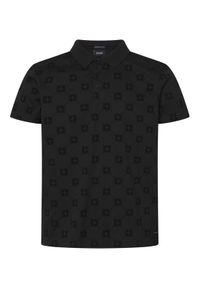 JOOP! Polo 17 JJ-24Bartholo 30046986 Czarny Modern Fit. Typ kołnierza: polo. Kolor: czarny. Materiał: bawełna