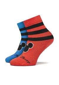 Adidas - adidas Zestaw 3 par wysokich skarpet dziecięcych Mickey Mouse Crew Socks 3 Pairs IB6776 Kolorowy. Materiał: materiał. Wzór: motyw z bajki, kolorowy #2