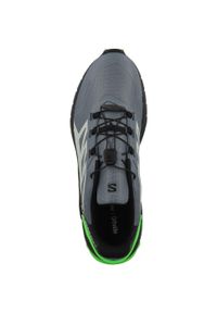 salomon - Buty do biegania męskie Salomon Supercross 4. Kolor: szary. Materiał: materiał, syntetyk. Szerokość cholewki: normalna