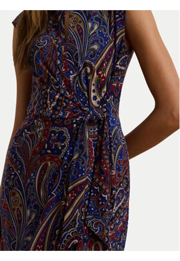 Lauren Ralph Lauren - LAUREN RALPH LAUREN Sukienka codzienna 250957700001 Kolorowy Slim Fit. Okazja: na co dzień. Materiał: syntetyk. Wzór: kolorowy. Typ sukienki: proste. Styl: casual