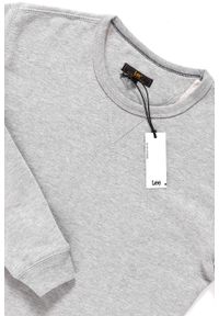 Lee - BLUZA MĘSKA LEE CREW SWEATSHIRT GREY MELE L82JUB37. Styl: klasyczny #6