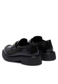 Love Moschino - LOVE MOSCHINO Loafersy JA10404G0NJD0000 Czarny. Kolor: czarny. Materiał: skóra #3