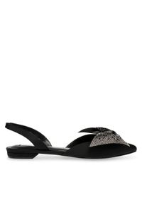 Steve Madden Baleriny SM11003006-486 Czarny. Kolor: czarny. Materiał: materiał #1