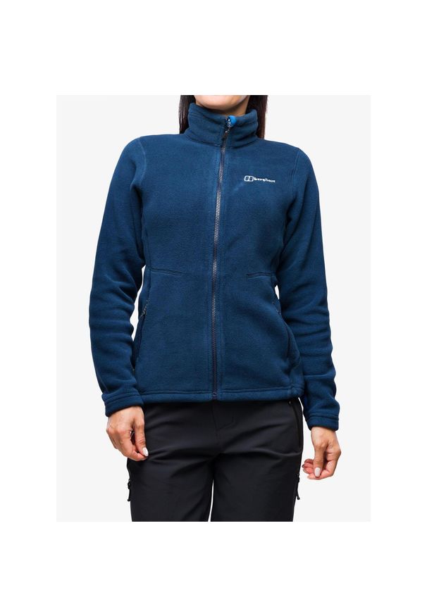Polar damski Berghaus Prism PT InterActive Jacket. Kolor: niebieski. Materiał: polar