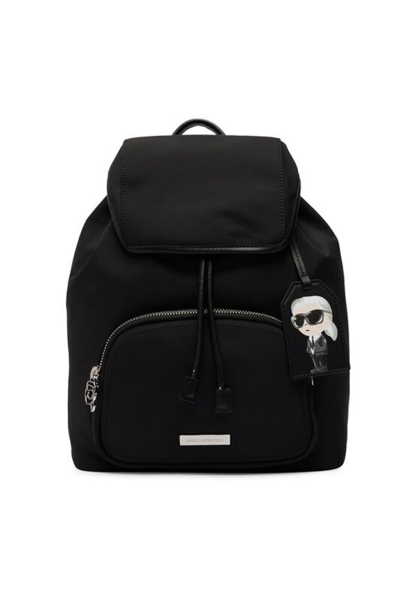 Karl Lagerfeld - KARL LAGERFELD Plecak B3W30127 Czarny. Kolor: czarny. Materiał: materiał