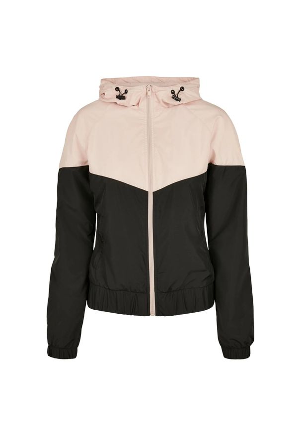 Urban Classics - Wiatrówka Damska Arrow. Kolor: czarny, różowy, wielokolorowy. Sport: turystyka piesza