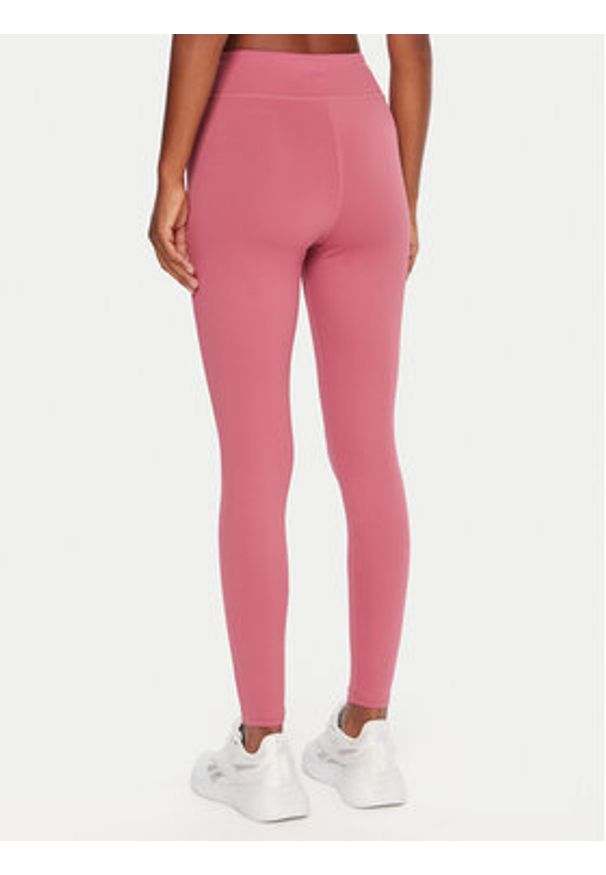 Reebok Legginsy Harlow Lux RK25183CCW Różowy Slim Fit. Kolor: różowy. Materiał: syntetyk