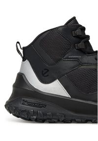 ecco - ECCO Sneakersy 82432357341 Czarny. Kolor: czarny. Materiał: materiał