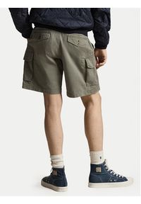 Polo Ralph Lauren Szorty materiałowe 710964027002 Zielony Relaxed Fit. Kolor: zielony. Materiał: bawełna #6