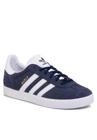 Adidas - adidas Sneakersy Gazelle J BY9144 Granatowy. Kolor: niebieski. Materiał: zamsz, skóra #4