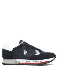 U.S. Polo Assn. Sneakersy Cleef CLEEF001A Niebieski. Kolor: niebieski