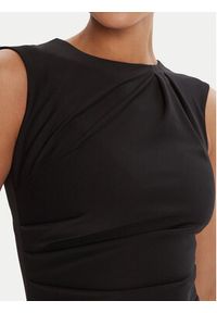 Rinascimento Sukienka koktajlowa CFC0125332003 Czarny Slim Fit. Kolor: czarny. Materiał: syntetyk. Styl: wizytowy