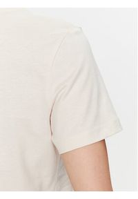 Guess T-Shirt Debora V3YI07 I3Z14 Beżowy Regular Fit. Kolor: beżowy. Materiał: bawełna