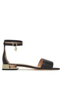 Aigner Sandały Fashion Saskia 6A 1251060 Czarny. Kolor: czarny. Materiał: skóra