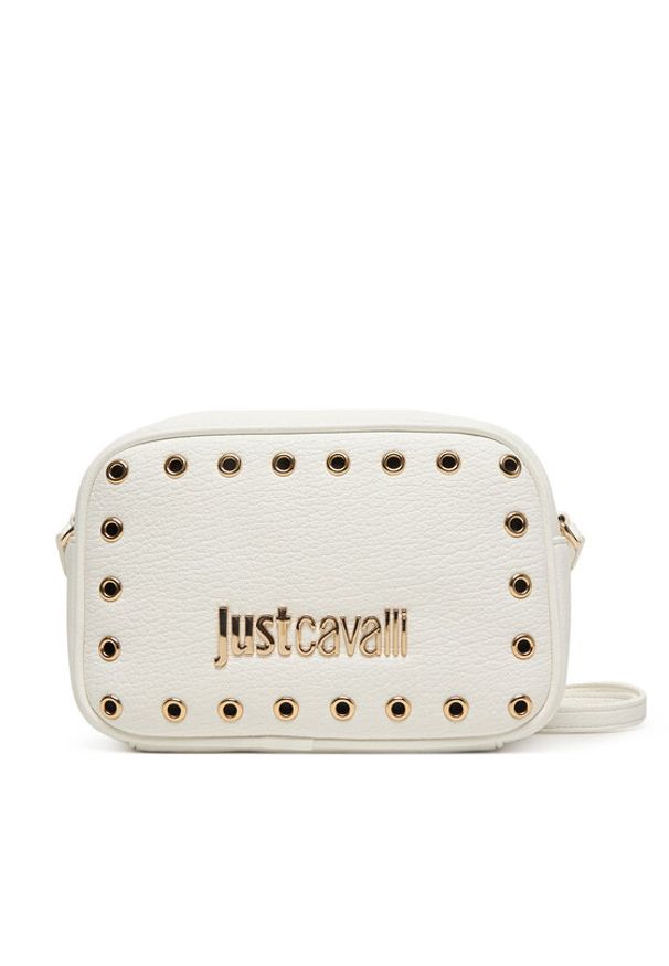 Just Cavalli Torebka 80RA4BU3 ZSB81 Biały. Kolor: biały. Materiał: skórzane