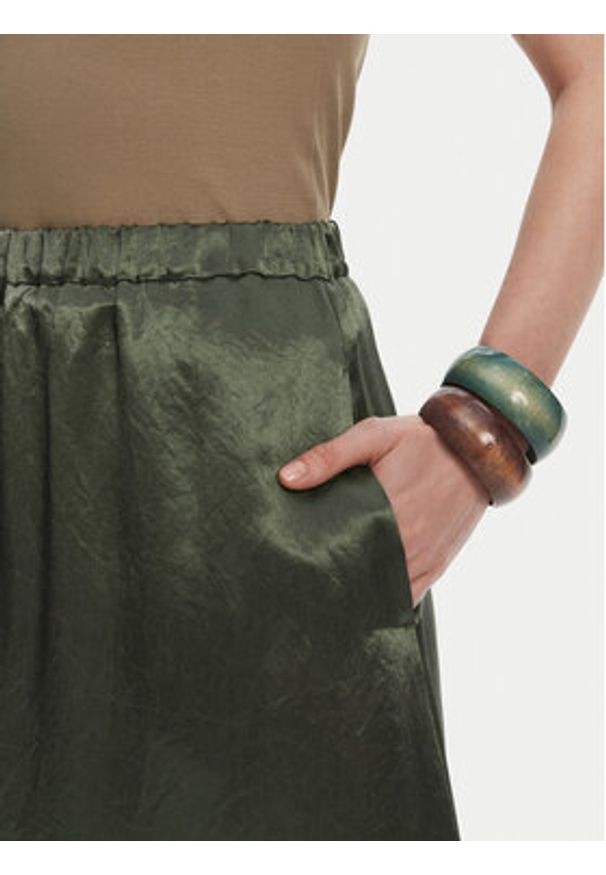 Max Mara Leisure Spódnica trapezowa Nuevo 2516101028 Zielony Regular Fit. Kolor: zielony. Materiał: acetat